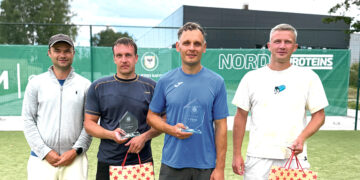 Vasaros sezoną uždarė ketvirtuoju teniso turnyru