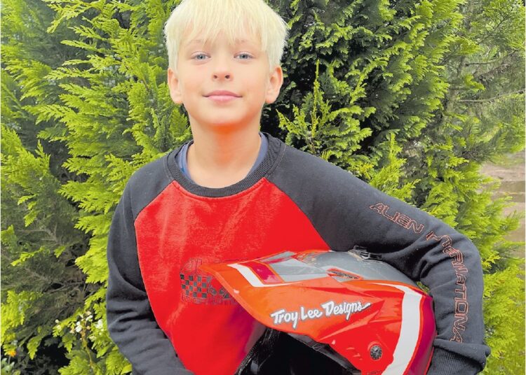 Motokrosininkas Arielius Dudoras: tikslas – daugiau treniruotis ir geriau važiuoti