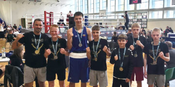 Boksininkai dalyvavo pirmajame sezono turnyre