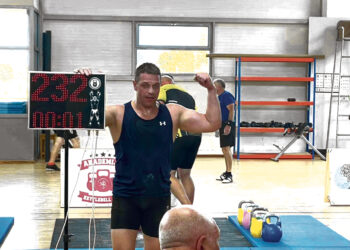 Svarčių kilnojimo čempionate – asmeninis rekordas