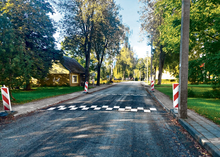 Greičio mėgėjus stabdys penki kalneliai