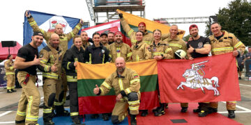 Biržiečiai ugniagesiai ir Lietuvos komanda – geriausi pasaulyje