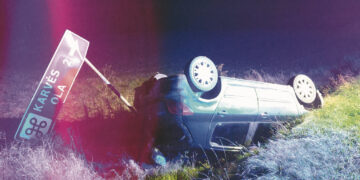 Neatlaikė išbandymo slidžiu keliu