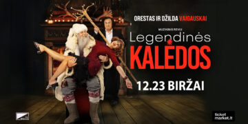 LEGENDINĖS KALĖDOS su legendiniais Orestu ir Džilda Vaigauskais