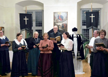 Paroda muziejuje. „Dievas galingas paguldė mumi, būkit pasiruošę – guldys ir jumi“