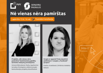 „Nė vienas nėra pamirštas“ ir vėl Jus kviečia į nuotolinę paskaitą!