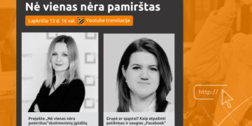 „Nė vienas nėra pamirštas“ ir vėl Jus kviečia į nuotolinę paskaitą!