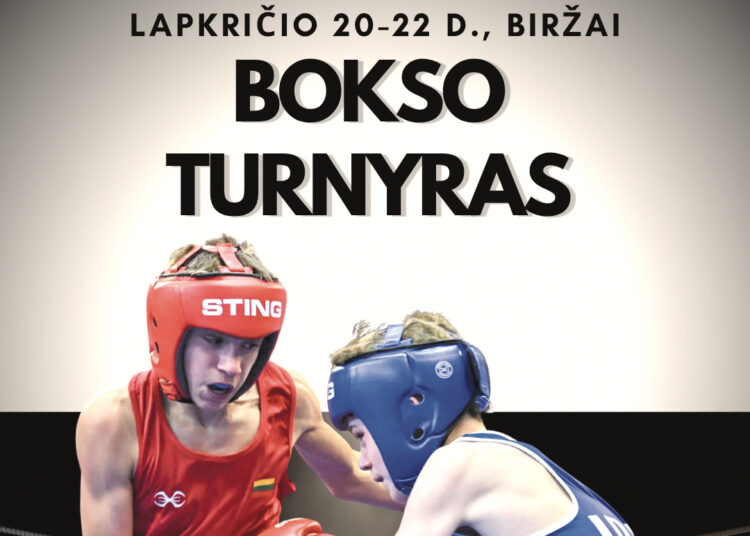 Geriausi mūsų boksininkai žengs į ringą Biržuose