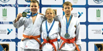 Lietuvos dziudo čempionate – net penki aukso medaliai