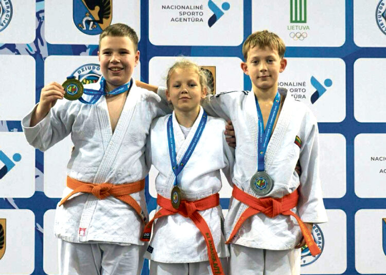 Lietuvos dziudo čempionate – net penki aukso medaliai