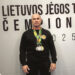 Jėgos trikovės čempionate – veterano sidabras