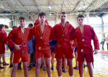 Tapo moksleivių sambo čempionato prizininkais