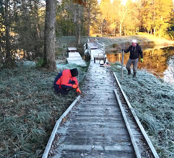 Prie bokšto atnaujinami lankytojų takai