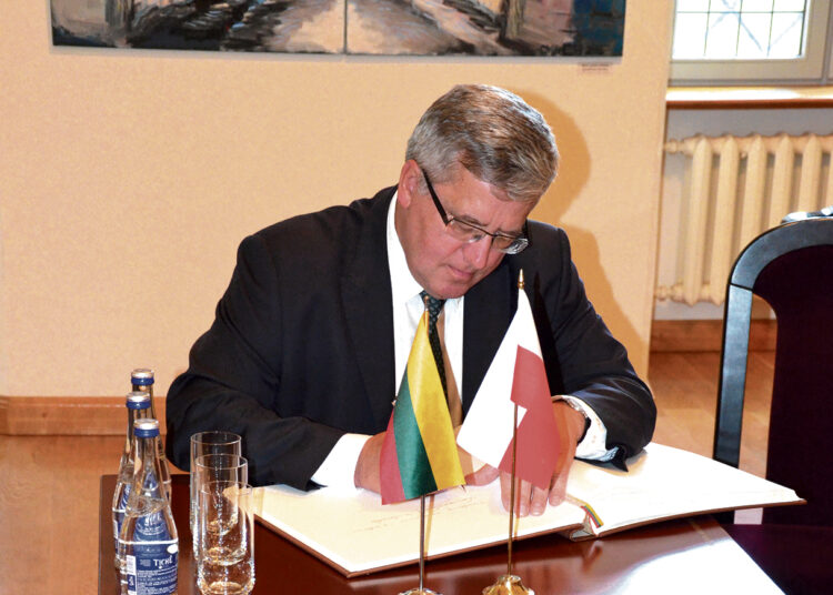 Biržų rajone lankysis kadenciją baigęs Lenkijos prezidentas