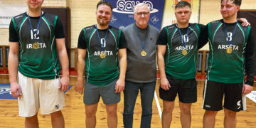 Krepšinio varžybose nugalėjo Pačeriaukštės seniūnija