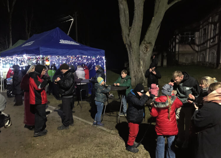 Šventinės aukos virs gražia akcija