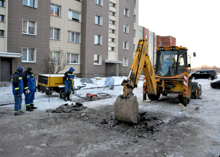 Dėl vandentiekio avarijos daugiabučiai parai liko be vandens