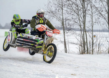 Žiemos motokrose – vien teigiamos emocijos