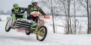 Žiemos motokrose – vien teigiamos emocijos