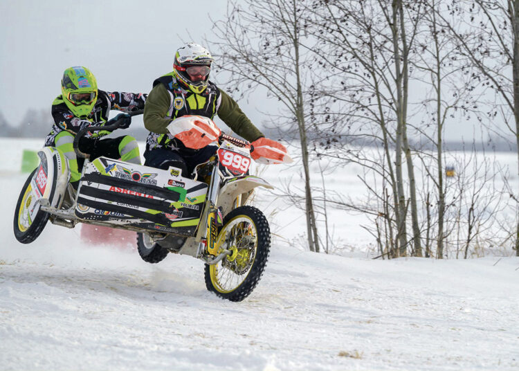 Žiemos motokrose – vien teigiamos emocijos