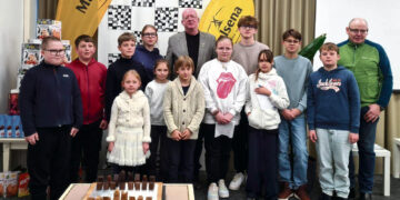 Biržų šachmatininkai metus pradėjo varžybomis