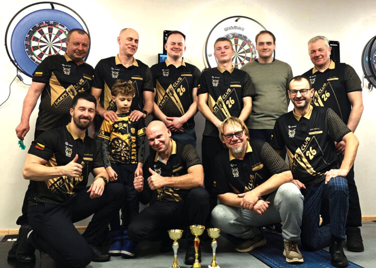 Smiginio klubas surengė pirmąsias vidines varžybas