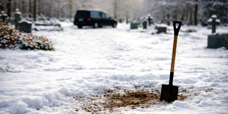 Šalčiai nestabdo neatsiejamos gyvenimo dalies – laidotuvių