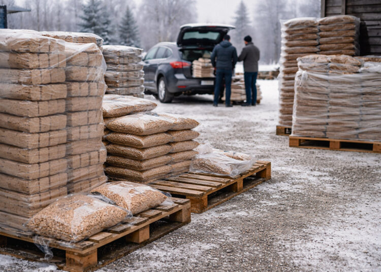 Briketų ir granulių karštinė tęsiasi