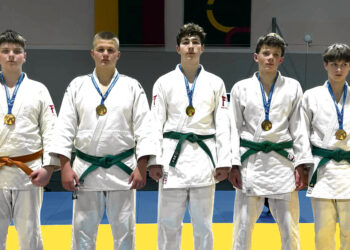 Dziudistų kraitis: vienas aukso ir keturi bronzos medaliai