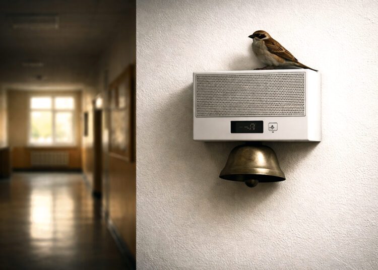 Mokyklose paukščiukų čiulbesio kol kas negirdėti