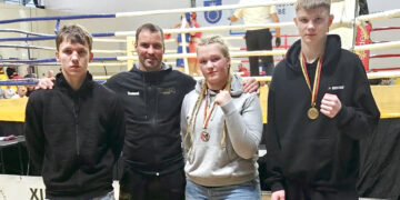 Prizinės vietos jaunimo bokso čempionate