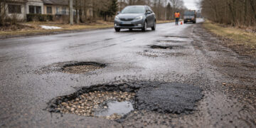 Duobės gatvėse ir keliuose labai neišgąsdino