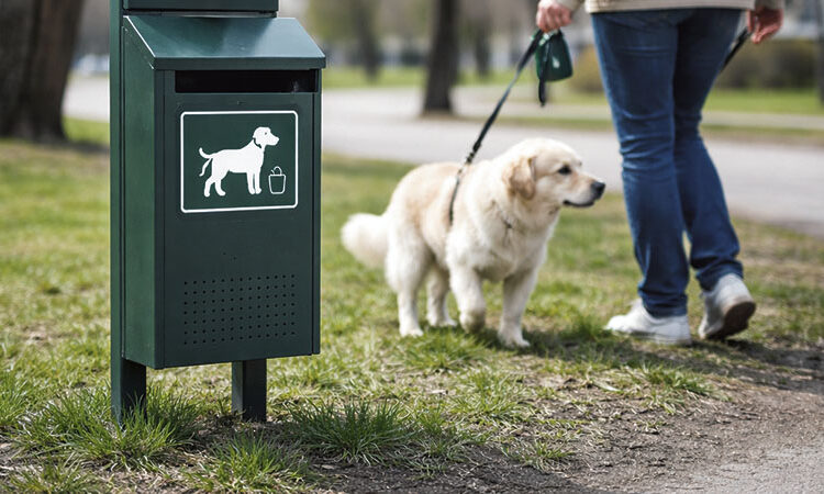 Statys naujas dėžes šunų ekskrementams