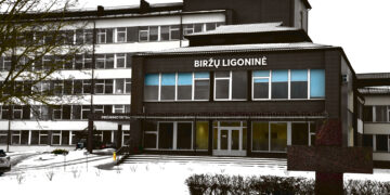 Biržų ligoninei skirta administracinė bauda