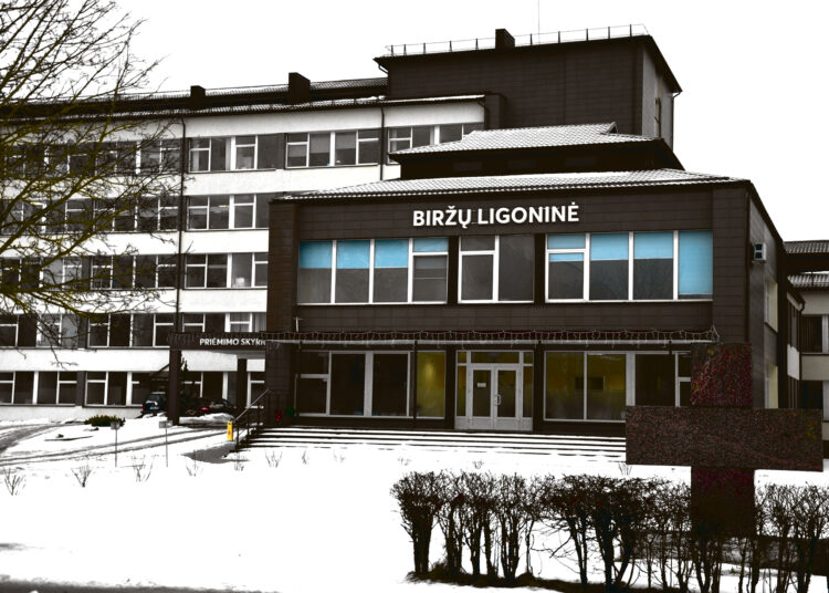 Biržų ligoninei skirta administracinė bauda