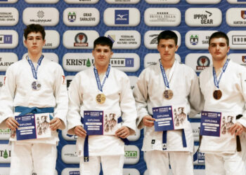 Europos dziudo vilčių taurės varžybose iškovotas sidabras