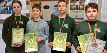 Lietuvos vaikų čempionate – biržiečių šaulių medaliai
