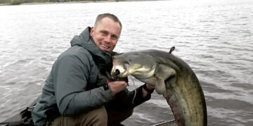 Naujas Biržų telkinių rekordas – per 21 kg sveriantis šamas