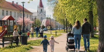 Vabalninke daugėja jaunų žmonių ir mažų vaikų