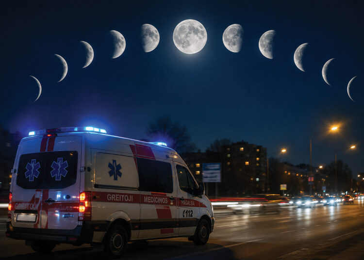 Mėnulio fazės veikia labiau nei karščiai