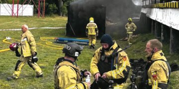Biržiečiai ugniagesiai – mokymuose Ukrainoje