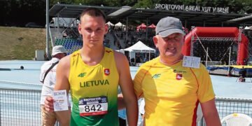 Europos vaikų žaidynėse – lengvaatlečio auksas