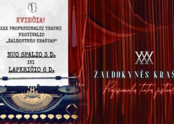 „30 metų augome kartu su savo žiūrovu“ XXX PROFESIONALIŲ TEATRŲ FESTIVALIO „ŽALDOKYNĖS KRAŠTAS“ PROGRAMA