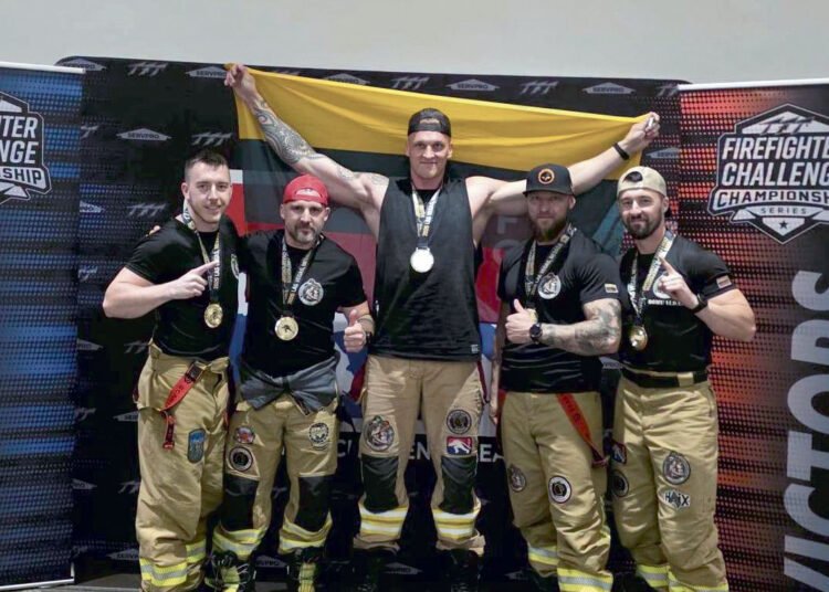 Ugniagesiai išlieka pasaulio elite